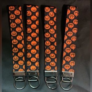 Handmade Jack-O-Lantern Keychain